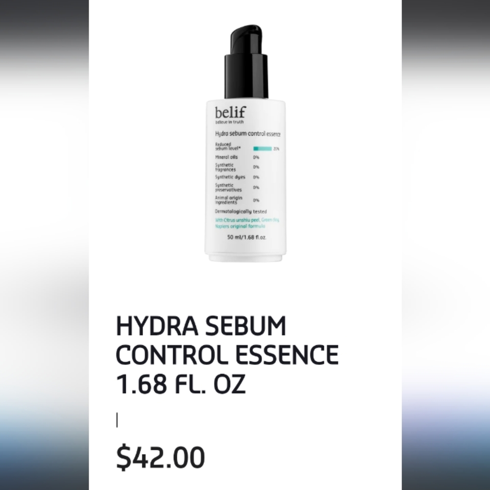 Hydra serum control essence